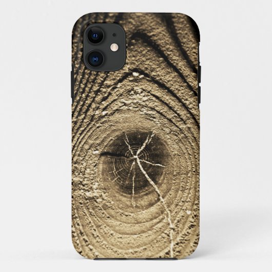 Got Holz? Wirklicher hölzerner Korn iPhone 5 Fall Case-Mate iPhone Hülle (Rückseite)