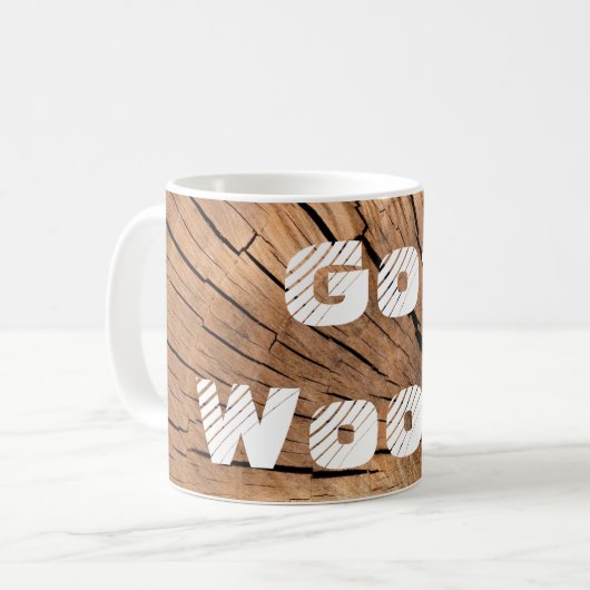 Got Holz? Woodworker-Kaffee-Tasse Kaffeetasse (Vorderseite Links)