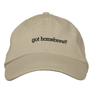 Got Homebrew? Bestickte Baseballkappe
