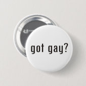 got Homosexuelles Button (Vorne & Hinten)