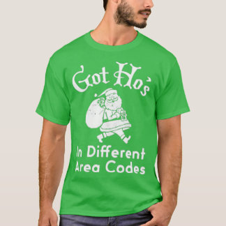 Got-HOs in verschiedenen Bereichscodes T-Shirt
