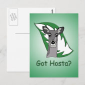 Got Hosta? Postkarte (Vorne/Hinten)