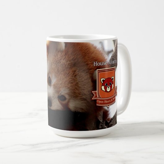GOT House Ailurus Creature Mug Kaffeetasse (VorderseiteRechts)