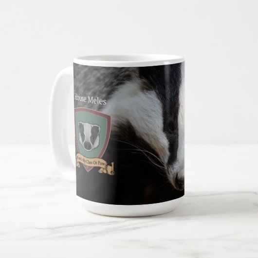 GOT House Meles Creature Mug Kaffeetasse (Vorderseite Links)