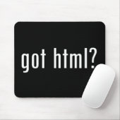 got HTML? Mousepad (Mit Mouse)