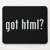 got HTML? Mousepad (Vorne)