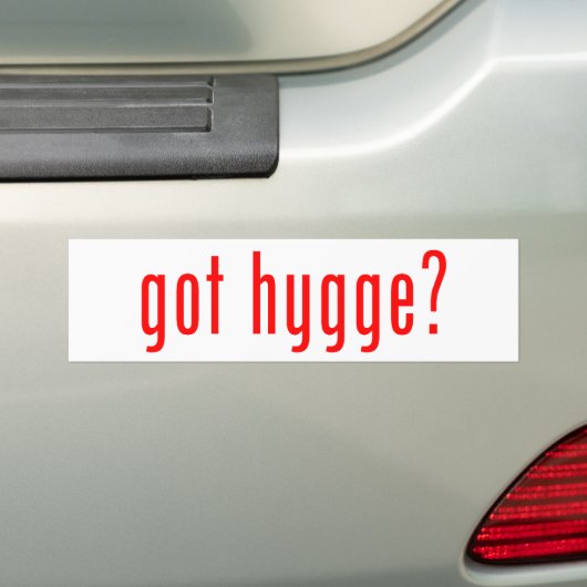 got hygge? autoaufkleber (Auf Auto)