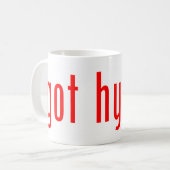got hygge? kaffeetasse (Vorderseite Links)
