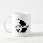 Got Ice Fish | Eisfischerei Kaffeetasse (Links)