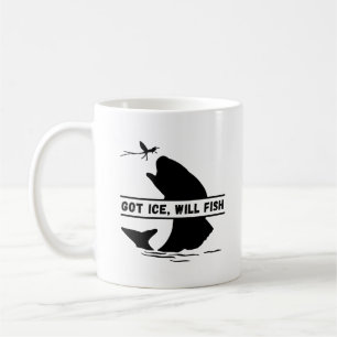 Got Ice Fish   Eisfischerei Kaffeetasse