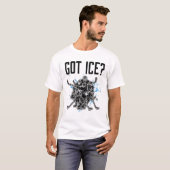 Got Ice Hockey Player Funny T-Shirt (Vorne ganz)