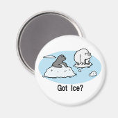 Got Ice? Magnet (Vorderseite/Rückseite)