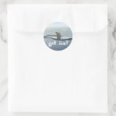 GOT ICE? RUNDER AUFKLEBER (Tasche)