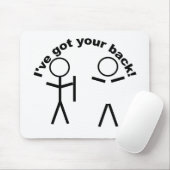 Got Ihre Rückseite! Mousepad (Mit Mouse)