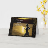 Got Ihrer Nummer Karte (Gelbe Blume)