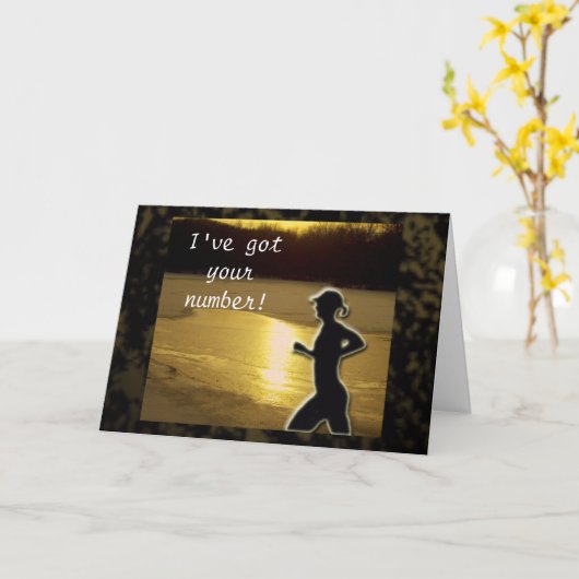 Got Ihrer Nummer Karte (Gelbe Blume)