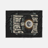 Got in Arkansas Gesamtsolarmee 2024 Fleecedecke (Vorderseite (Horizontal))