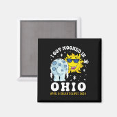 Got in Ohio Total Solar Eclipse 2024 Magnet (Vorderseite/Rückseite)