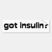 got Insulin Autoaufkleber (Vorne)
