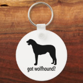 Got Irish Wolfhound Schlüsselanhänger (Vorderseite)