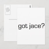 Got Jace? Postkarte (Vorne/Hinten)