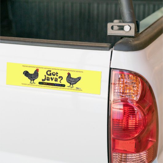 Got Java? Autoaufkleber (Auf Lkw)