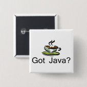 Got Java? Button (Vorne & Hinten)