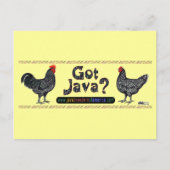 Got Java? Postkarte (Vorderseite)