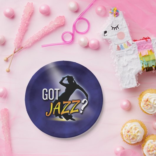 'Got Jazz?' Pappteller (Party)