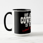 GOT JEMANDEN IN YA? WOLL etwas? Tasse (Links)