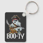 Got jenes boo-ty-ghoful-Pirate-Halloween Schlüsselanhänger (Rückseite)