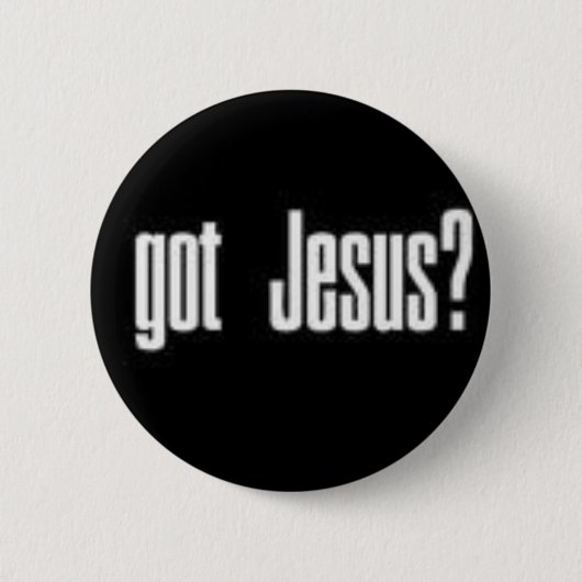 Got Jesus-Knopf Button (Vorderseite)