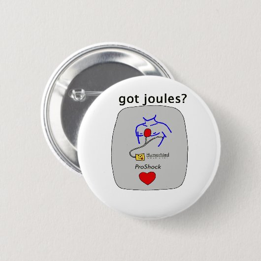 Got Joule? Button (Vorne & Hinten)