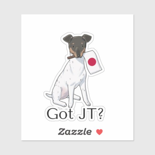Got JT? Aufkleber (Blatt)