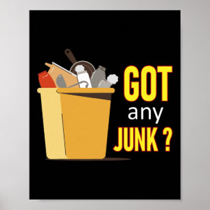 Got Junker Recycle Arbeitnehmer, die Scrapper C Ge Poster