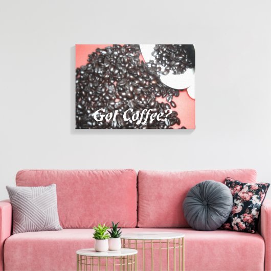 Got Kaffee Leinwanddruck (Insitu (Wohnzimmer))