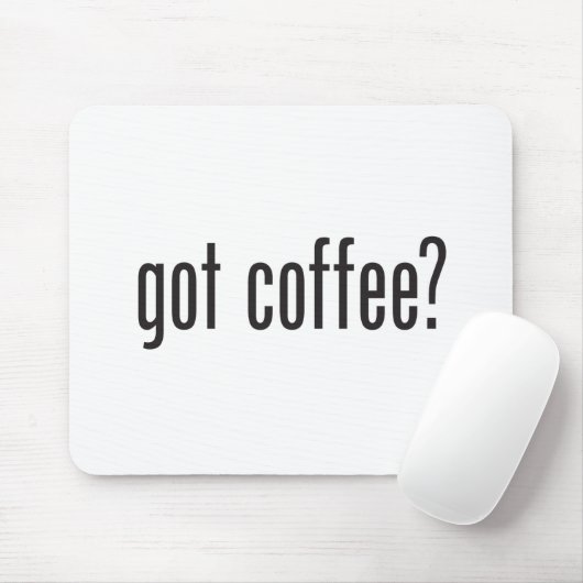 got Kaffee Mousepad (Mit Mouse)