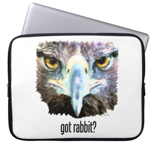 Got Kaninchen? Laptopschutzhülle (Vorderseite)
