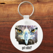 Got Kaninchen? Schlüsselanhänger (Vorderseite)
