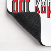 got kapusniak? Flagge Mousepad (Ecke)