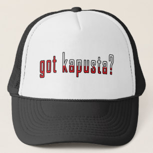 got kapusta? Flag Truckerkappe