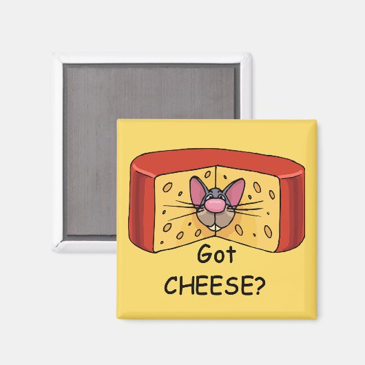 Got Käse? Magnet (Vorderseite/Rückseite)