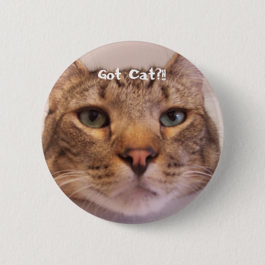 Got Katze Button (Vorderseite)