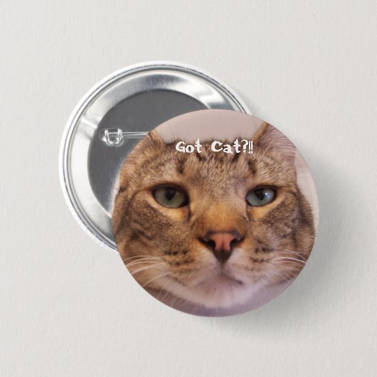 Got Katze Button (Vorne & Hinten)