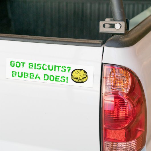 Got Kekse? Bubba tut! Autoaufkleber (Auf Lkw)