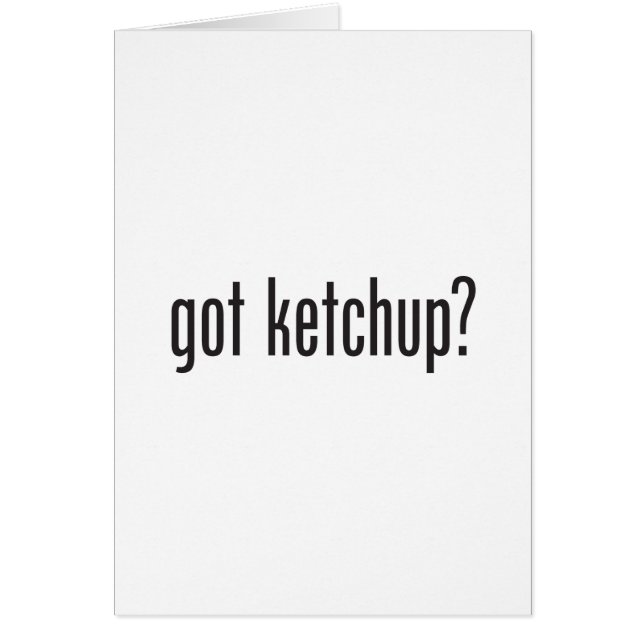 got Ketschup (Vorne)