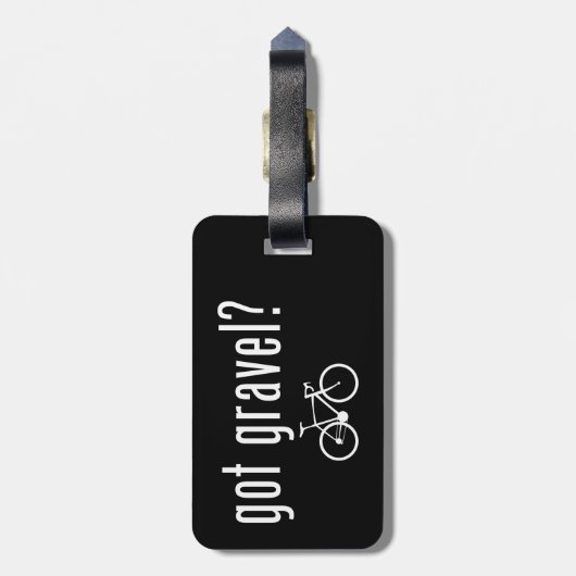 Got Kies-Radfahren Gepäckanhänger (Rückseite vertikal)