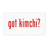 got Kimchi? (Vorne)