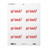 got Kimchi? (Vorne)