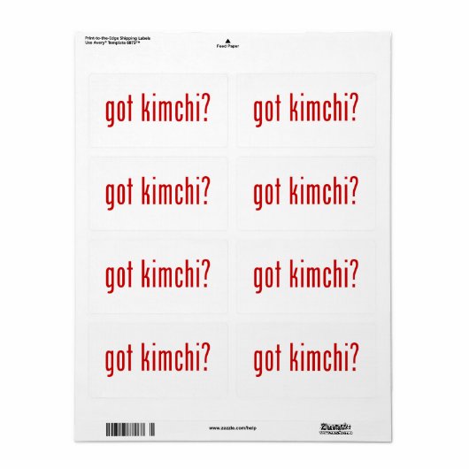 got Kimchi? (Vorne)